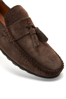 Men's Leather Suede Loafer | Derimod