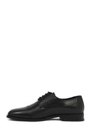 Men's Black Laced Leather Classic Shoes | Derimod