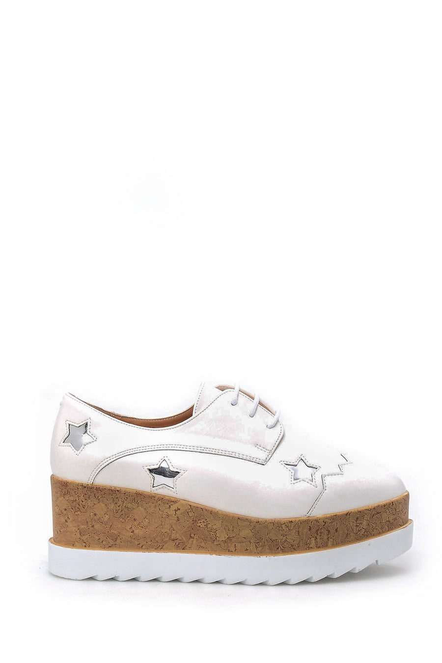 Women's High-Sole Sneaker 19SFE193218 | Derimod