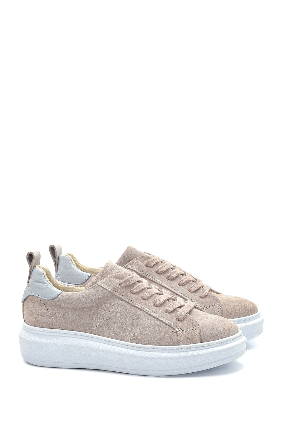 Kadın Deri Süet Sneaker