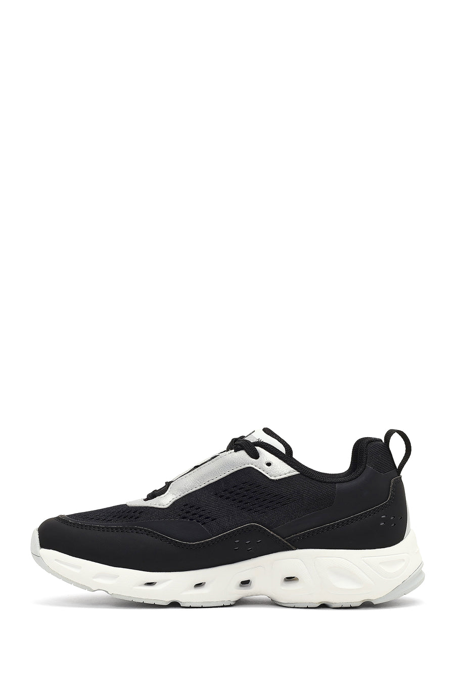 Derimod Studio Women's Black Lace-Up Thick-Soled Sneaker