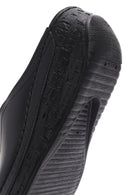 Women's Black Thick Soled Comfort Slippers | Derimod