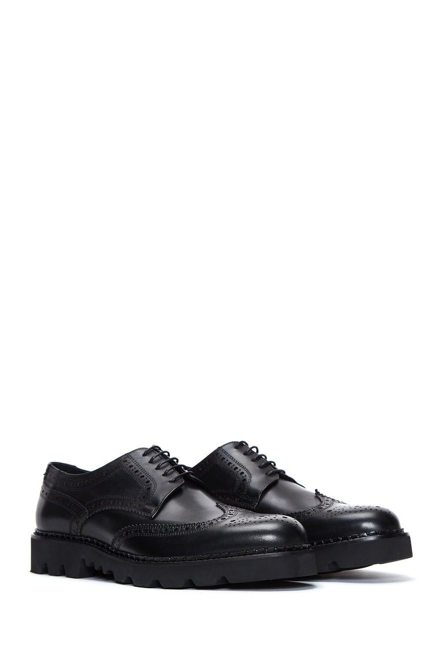 Men's Patterned Leather Casual Shoes