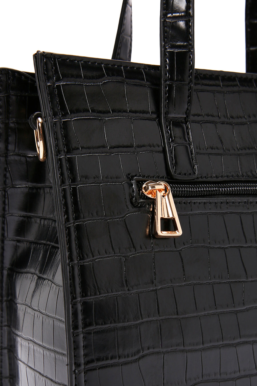 Women's Black Long Strap Shoulder Bag