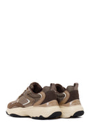 Kadın Bronz Bağcıklı Kalın Tabanlı Sneaker | Derimod