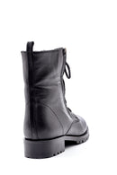 Women's Leather Zipper Detailed Boots | Derimod