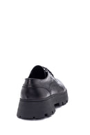 Women's Black Leather Oxford Shoes | Derimod