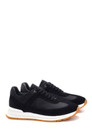 Erkek Deri Süet Detaylı Sneaker | Derimod
