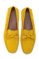 Erkek Sarı Süet Deri Casual Loafer | Derimod