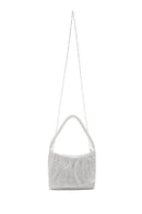 Women's Silver Long Chain Strap Stone Bag | Derimod