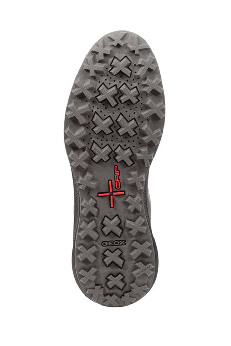 Geox Erkek Siyah U PG1X ABX Bağcıklı Deri Sneaker