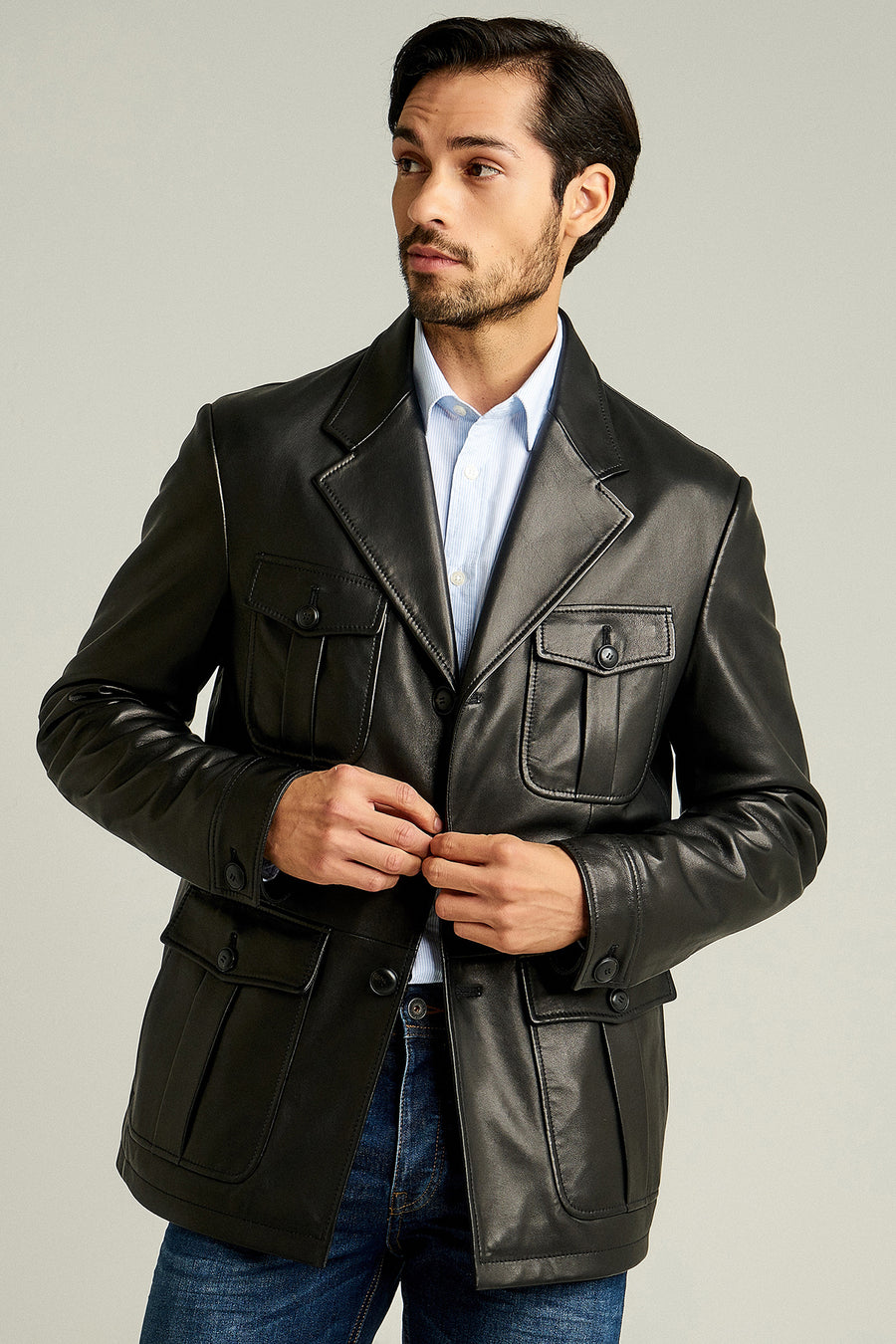 Mandzukic Men's Leather Jacket