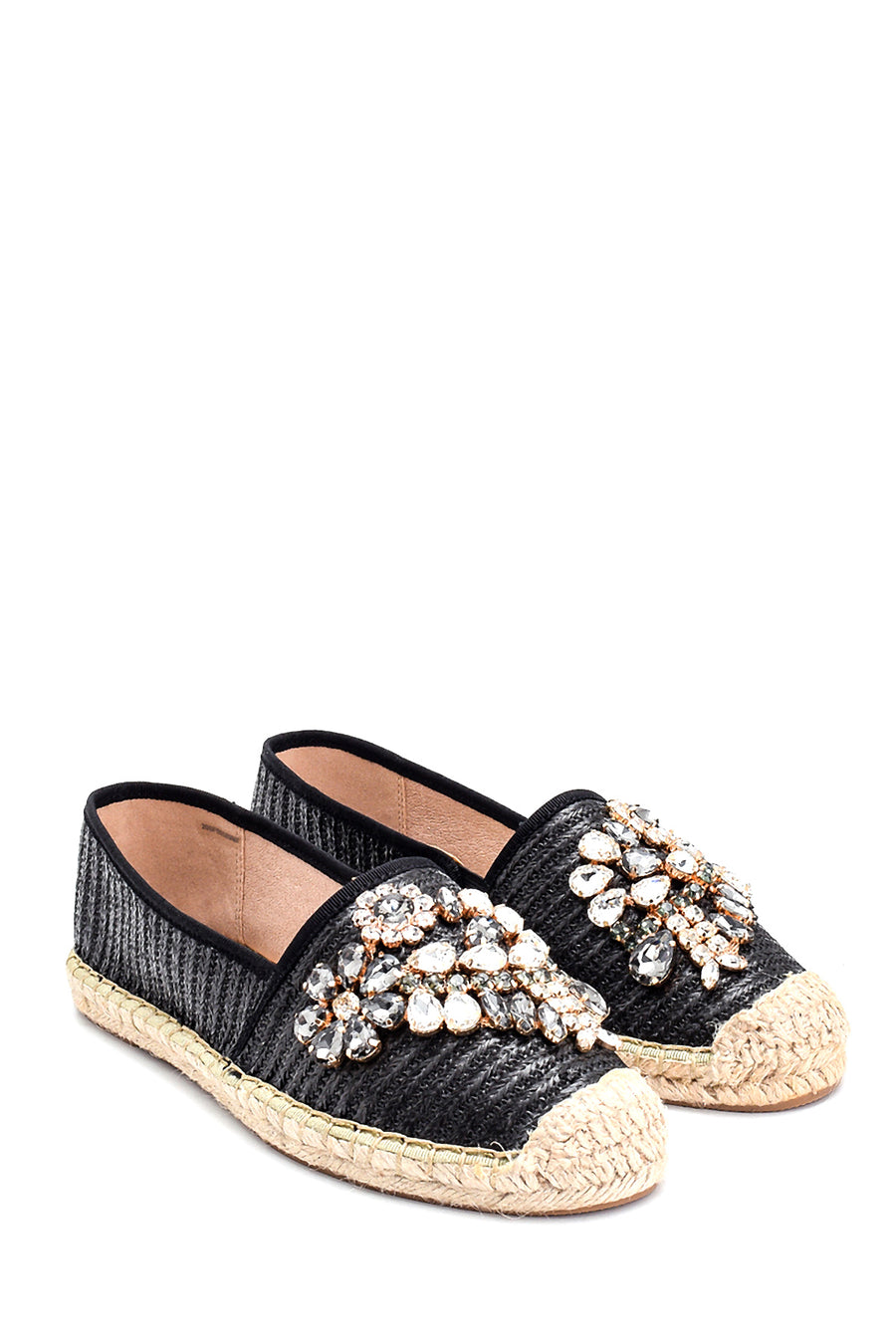 Kadın Taş Detaylı Espadril