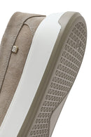 Erkek Bej Süet Deri Casual Loafer | Derimod