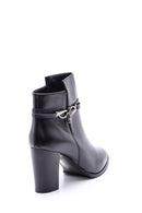 Women's Buckle Detailed Heeled Boots | Derimod