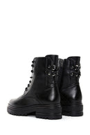 Women's Buckle Detailed Zippered Boots | Derimod