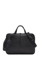 Men's Black Leather Briefcase | Derimod