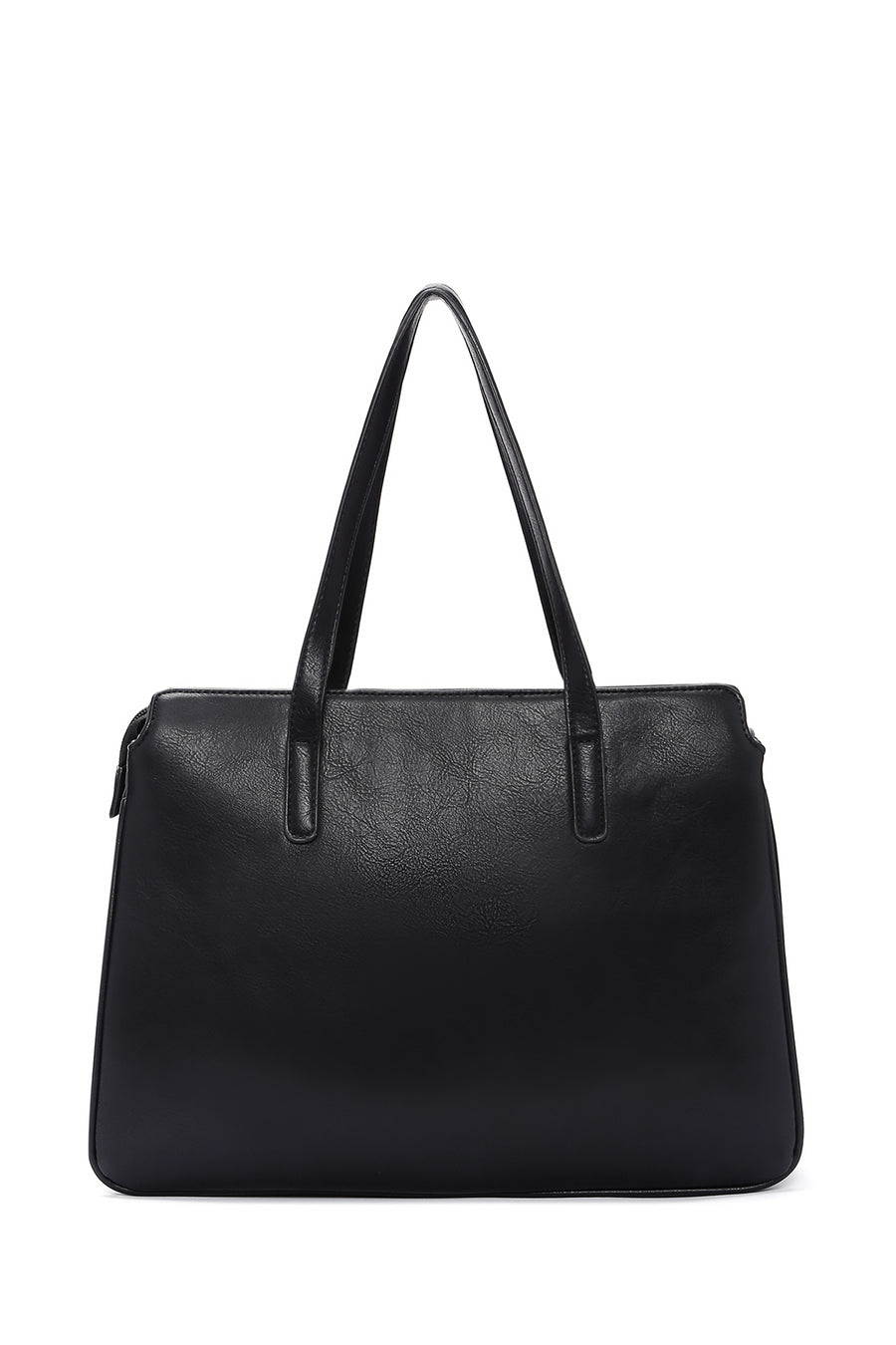 Women's Black Long Strap Classic Handbag