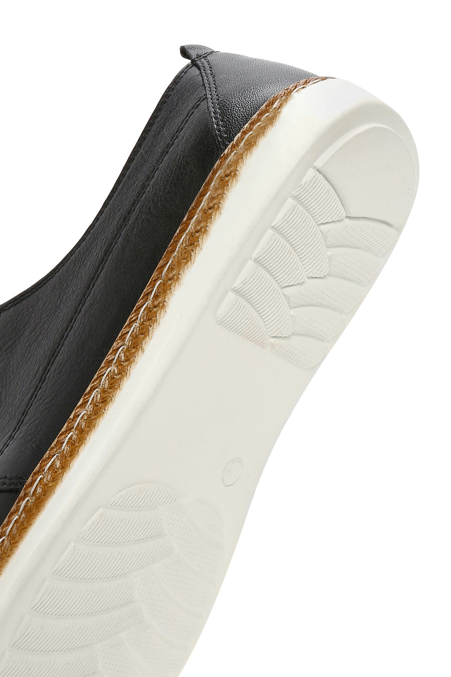 Men's Black Lace-up Leather Casual Shoes