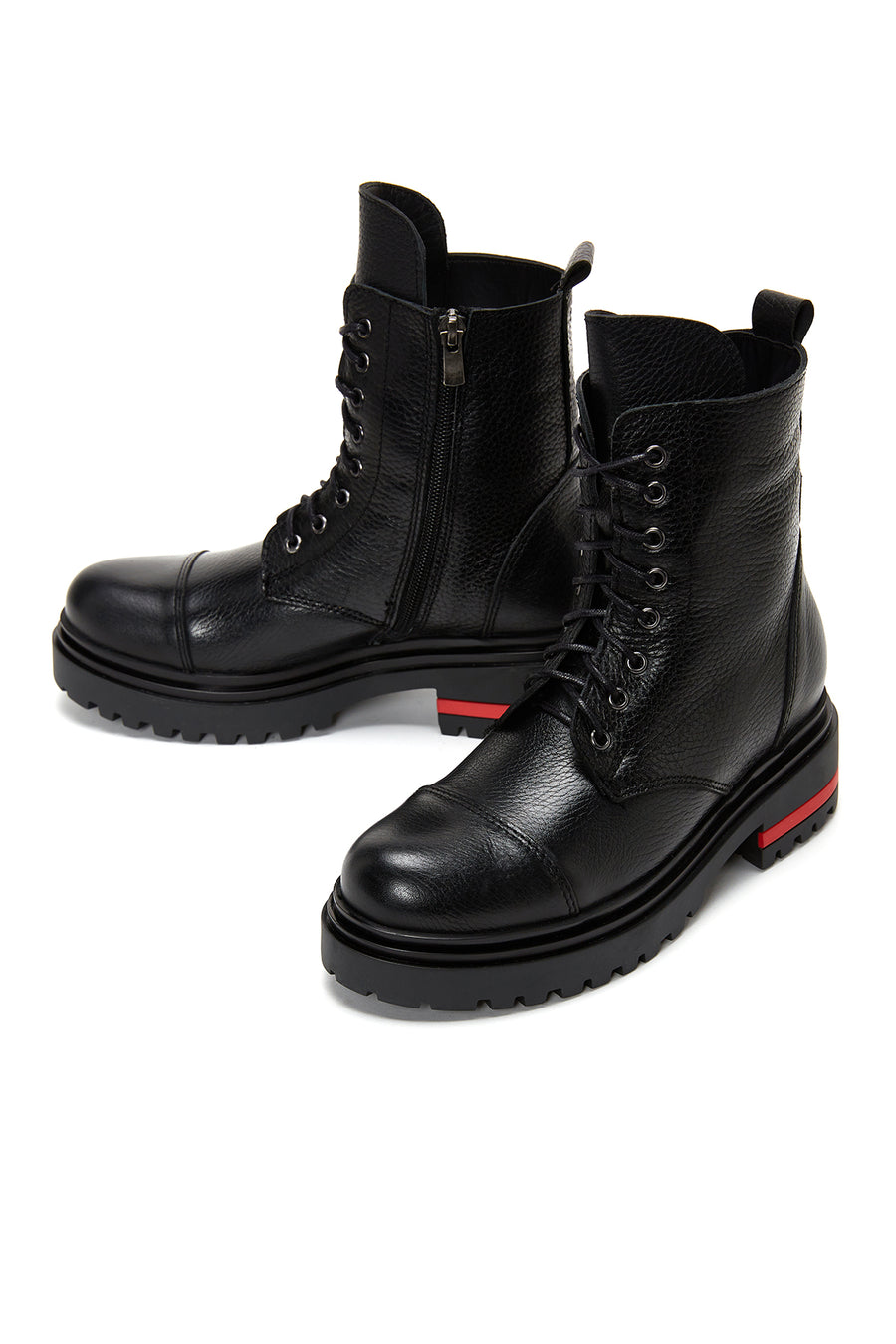 Women's Black Leather Boots