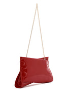 Women's Red Chain Strap Clutch Bag | Derimod