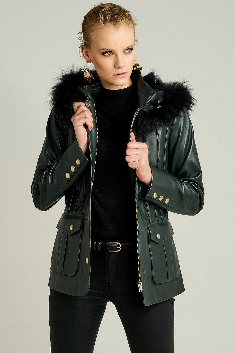 Diva Women's Leather Jacket
