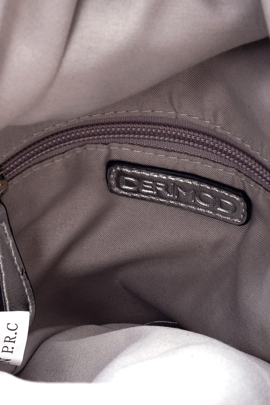 Women's Backpack with Metallic Accessory Detail