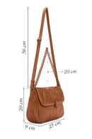 Women's Tan Long Strap Crossbody Bag | Derimod