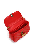 Women's Red Long Strap Quilted Crossbody Bag | Derimod