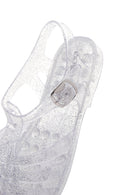 Women's Transparent Ankle Strap Sandals | Derimod