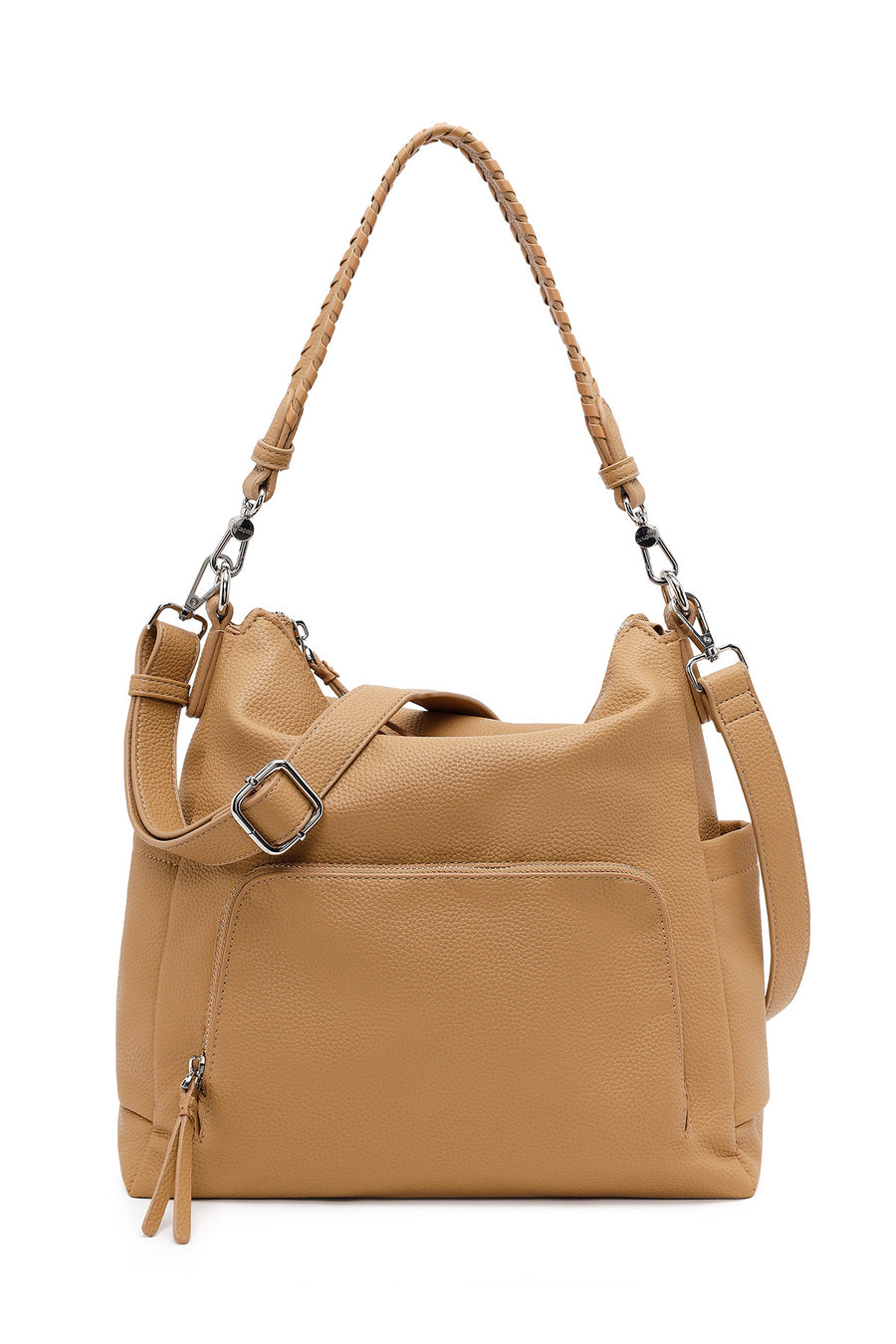 Woman Beige Long-Strap Shoulder Bag AB100026SF | Derimod