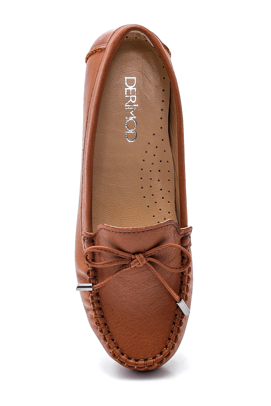Kadın Deri Fiyonklu Loafer