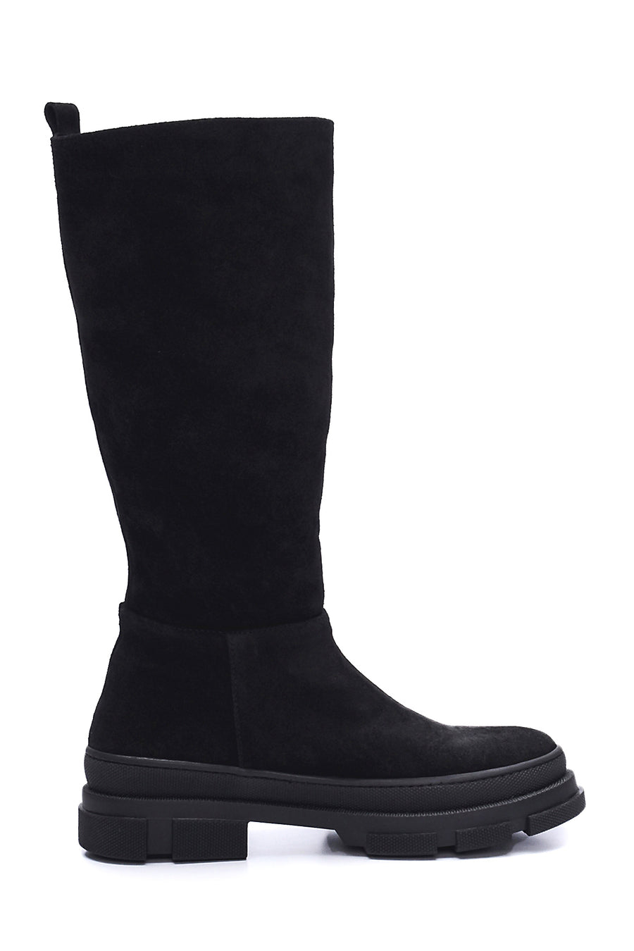 Women's Leather Suede Boots 21WFD133410 | Derimod