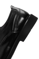 Men's Black Laced Leather Classic Shoes | Derimod