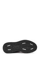 Male Mink Lace-Up Thick-Soled Nubuck Leather Sneaker | Derimod