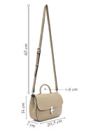 Women's Mink Long Strap Classic Handbag | Derimod