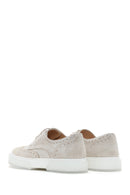 Men's Beige Suede Leather Casual Shoes | Derimod