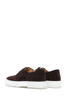 Men's Brown Suede Leather Casual Shoes | Derimod