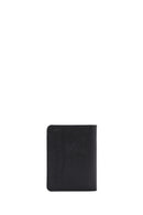 Men's Black Faux Leather Card Holder | Derimod