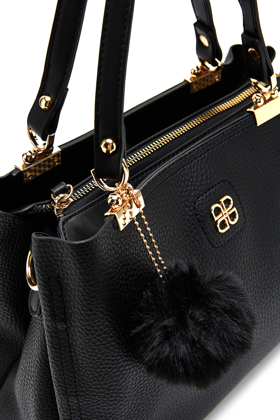 Women's Black Shoulder Bag