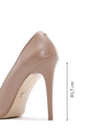 Women's Pink Leather Stiletto | Derimod