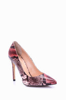 Women's Crocodile Detailed Stiletto | Derimod