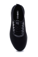 Men's Leather Detailed Sneaker | Derimod