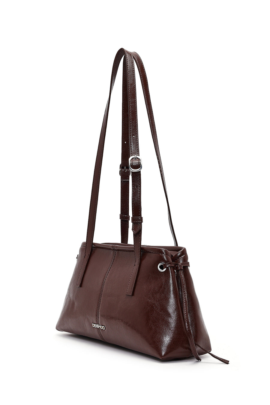 Woman Brown Classic Shoulder Bag