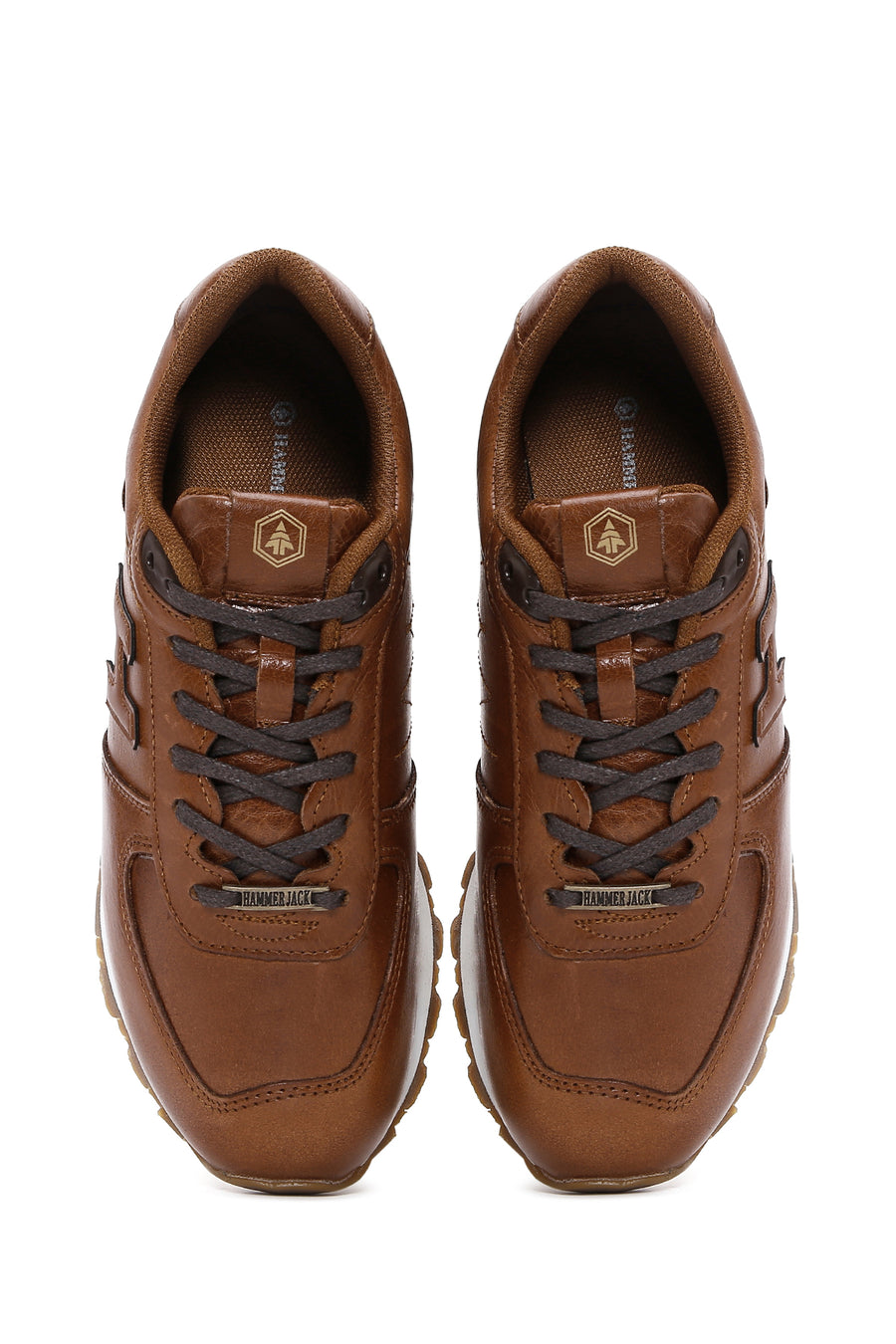 Hammer Jack Men's Tan Leather Sneaker
