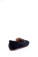 Women's Suede Buckle Loafer | Derimod