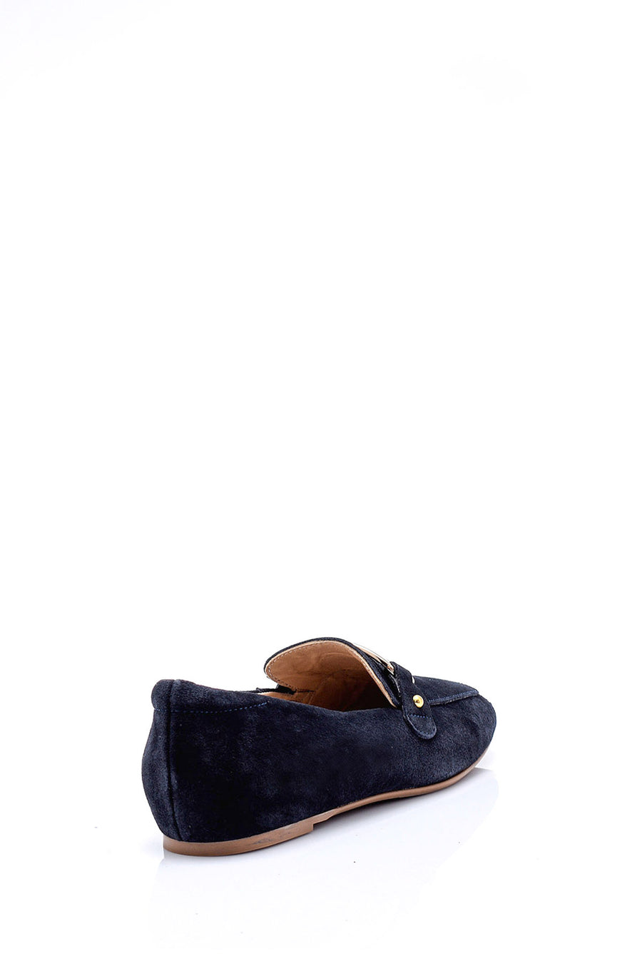 Kadın Süet Tokalı Loafer
