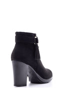 Women's Suede Heeled Boots | Derimod