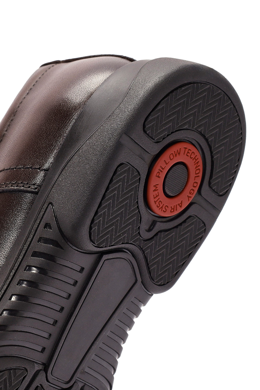 Men's Brown Lace-up Leather Casual Shoes