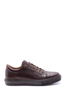 Men's Crocodile Detailed Leather Sneaker | Derimod